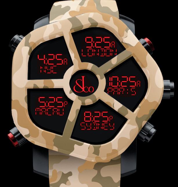 Jacob & Co GHOST CARBON CAMOUFLAGE SAND GH100.11.NS.PC.ANQ4D Replica watch